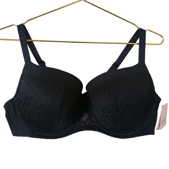 Auden Lace Underwire Bra in Black Size 42D - Picture 1 of 8